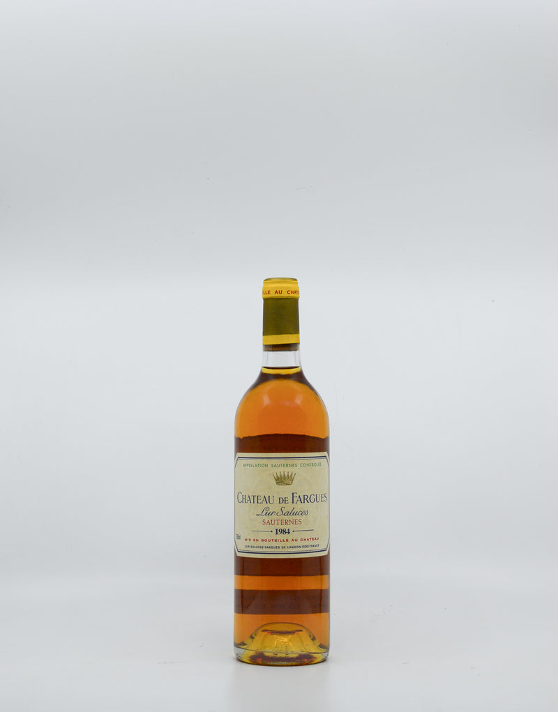 Chateau de Fargues Sauternes 1984