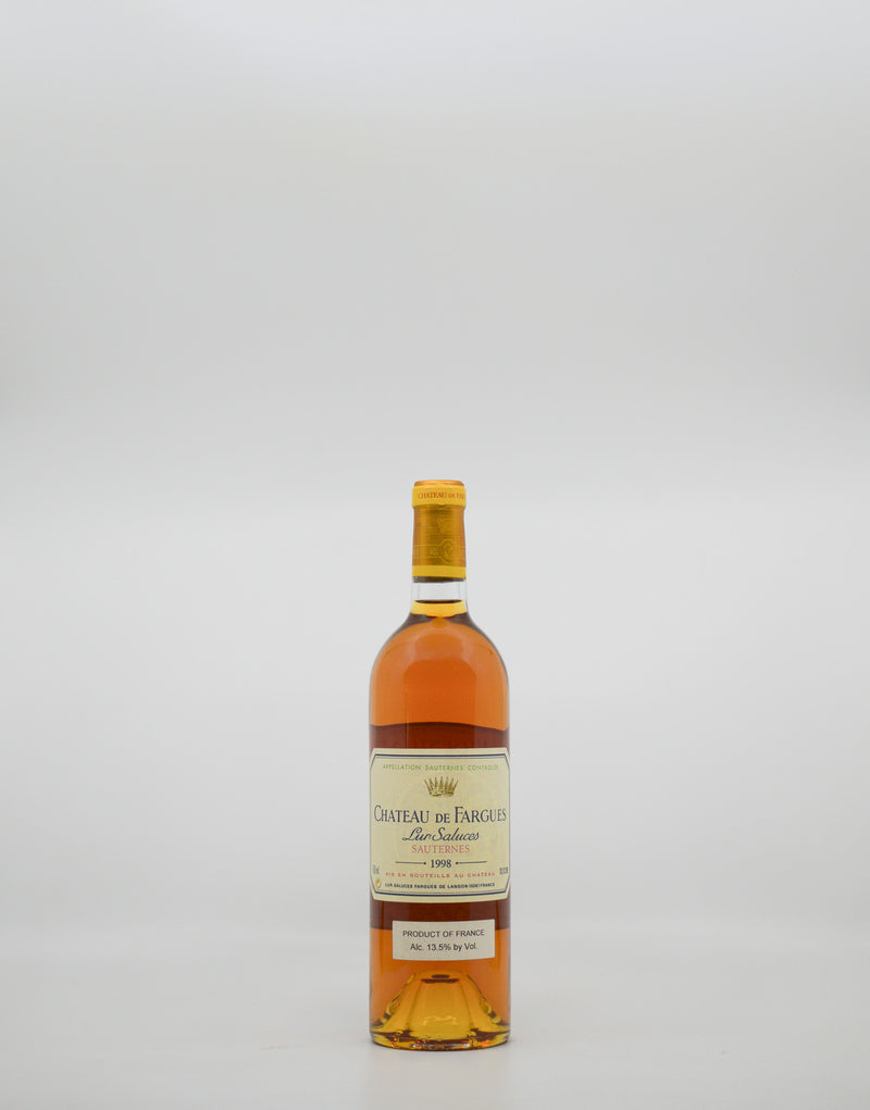 Chateau de Fargues Sauternes 1998