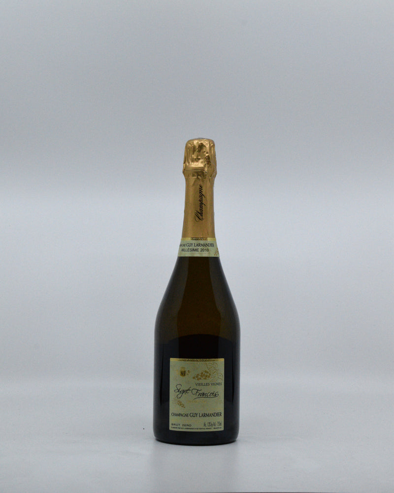 Guy Larmandier 'Signe Francois Vieilles Vignes' Blanc de Blancs Brut Zero Champagne 1er Cru 2011