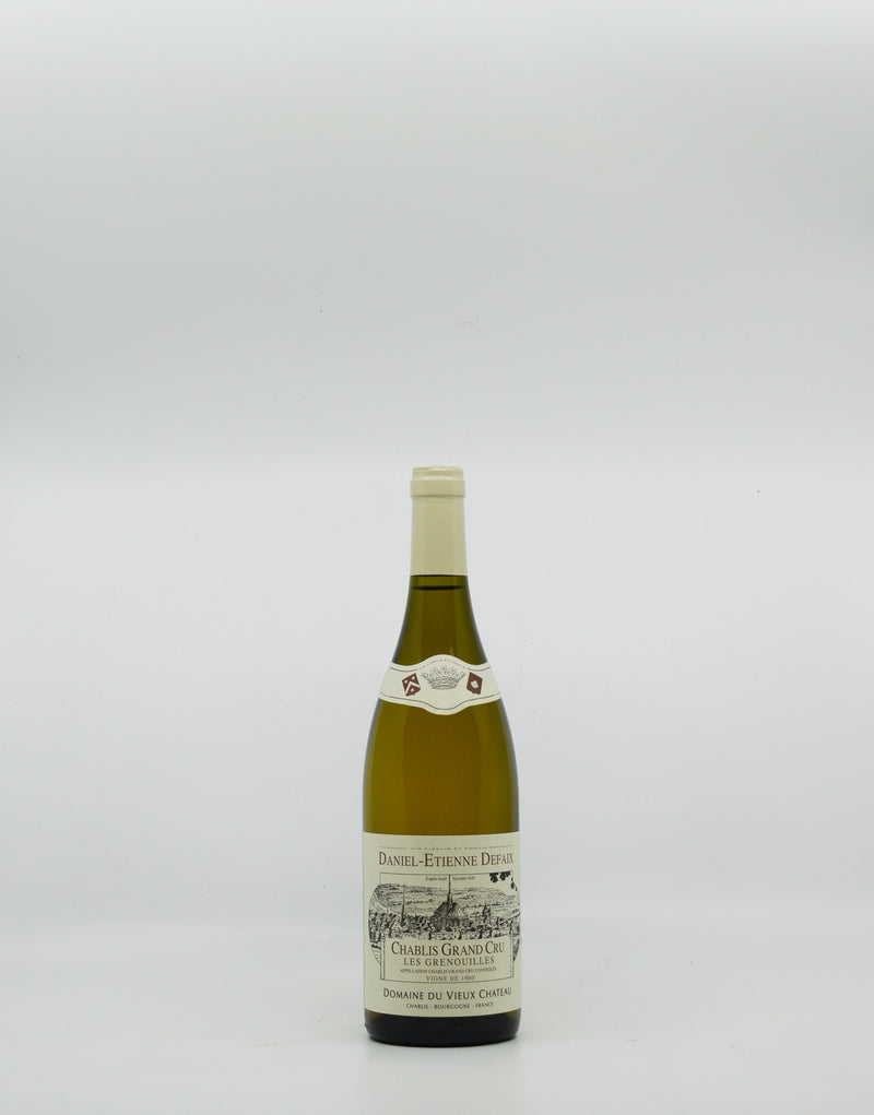 Daniel-Etienne Defaix Chablis 'Grenouilles' Grand Cru 2012