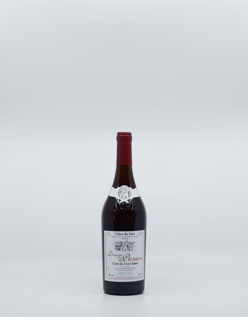 Domaine Pecheur Cotes du Jura Rouge 'Cuvee des Trois Cepages' 2023