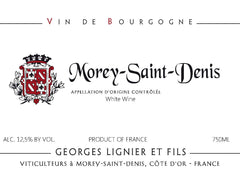 Georges Lignier & Fils Morey-Saint-Denis Blanc 2014