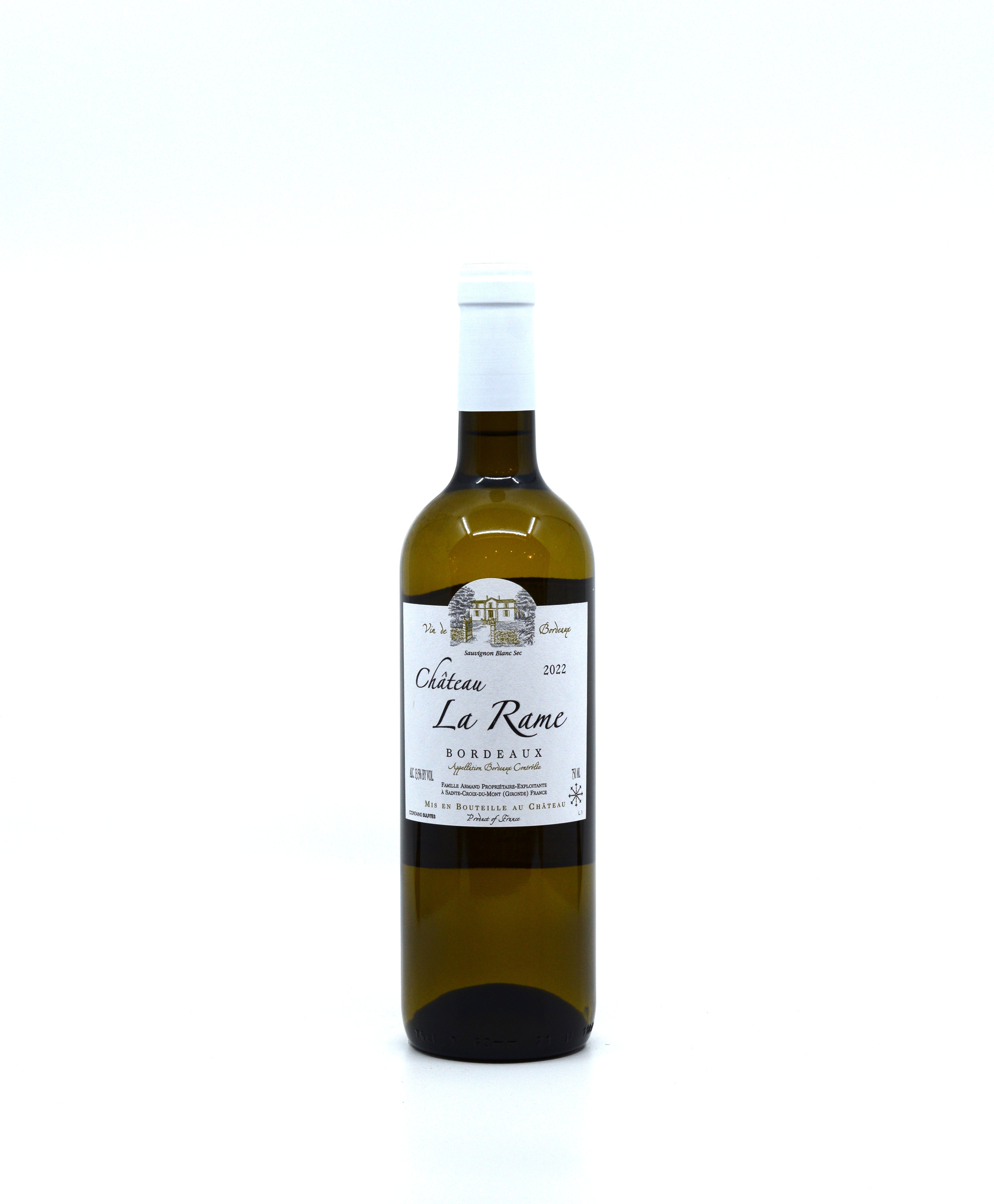 vest krigerisk Sjældent Château La Rame Bordeaux Blanc 2022 | RWM Selections